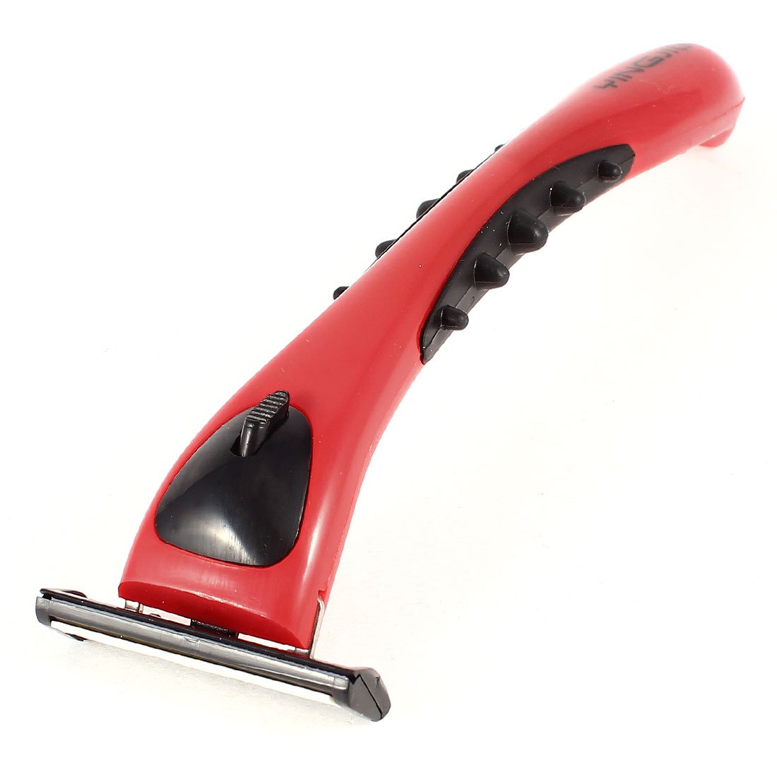Ruilogod Red Black T Style Blue Plastic Hand Grip Double Edge Razor w Blade (id: d26 4dd 59a ec4 8df Beauty and Personal Care Ruilogod