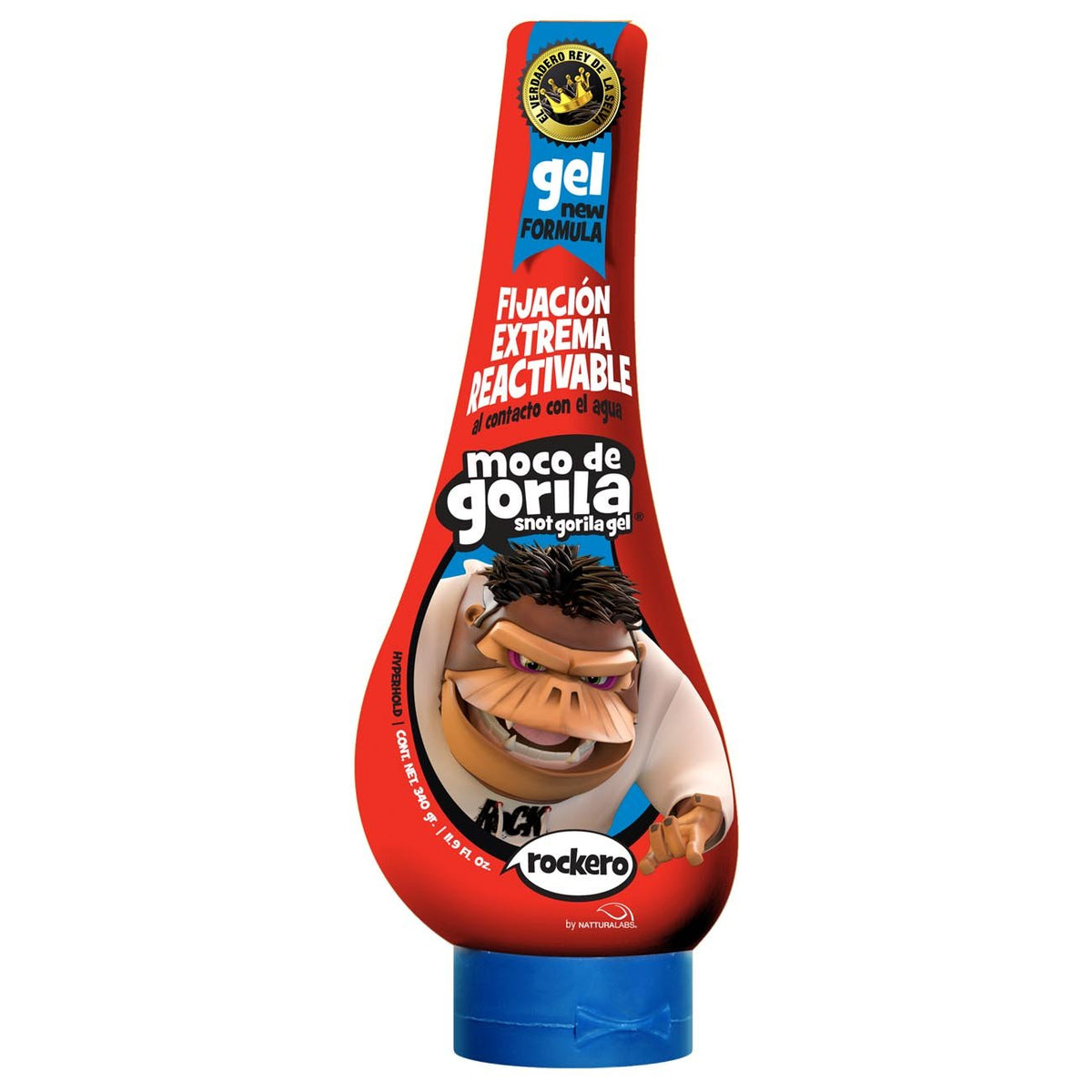 Moco de Gorila Gel Mega Hold, Red Rockero, 12 Fl Oz Beauty & Personal Care Moco de Gorila