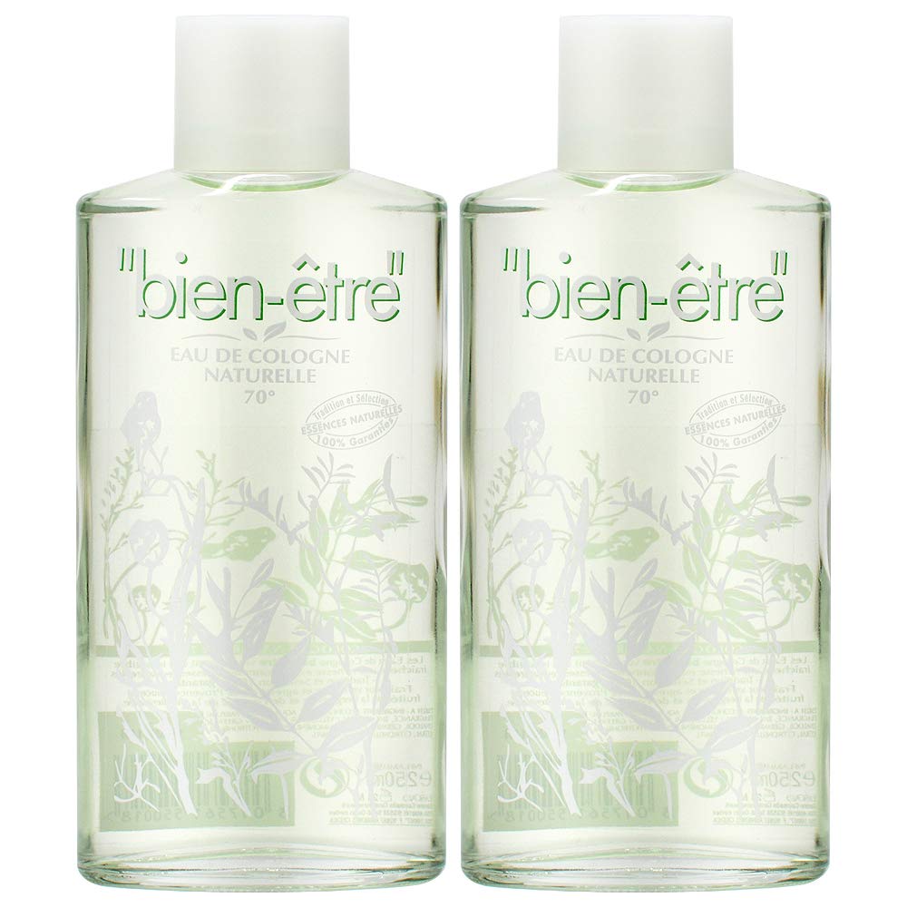 BIEN-ETRE Eau De Cologne Naturelle 250ml (pack of 2) Beauty & Personal Care Bien-Etre