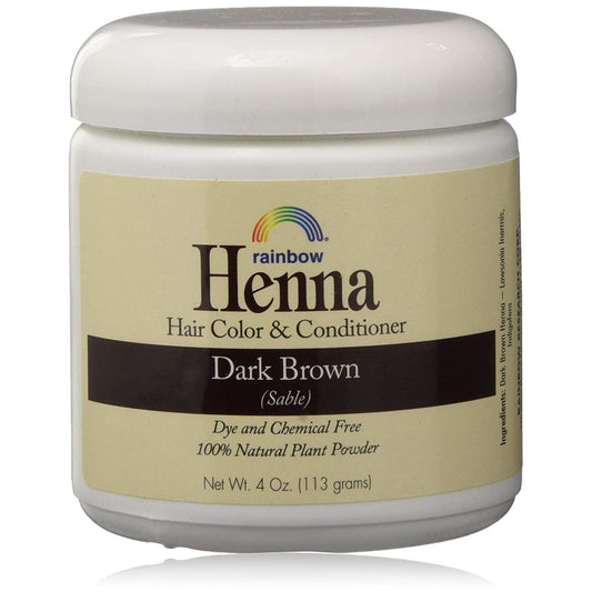 Rainbow Research Henna Persian Dark Brown 4 Fz4 Beauty & Personal Care Rainbow Research