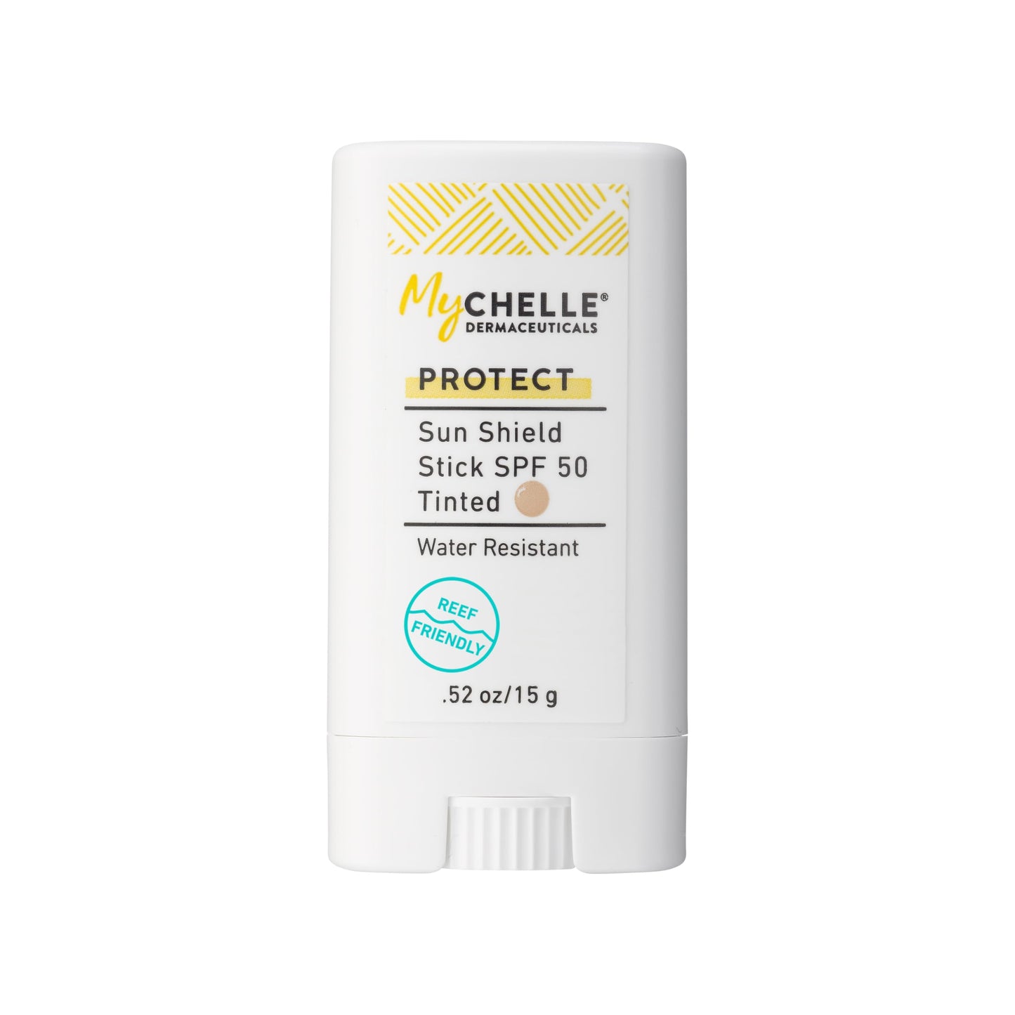 MyCHELLE Sun Shield Stick SPF 50 Tinted - Mineral Reef Safe Sunscreen for Face Beauty & Personal Care MyChelle Dermaceuticals