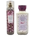 Bath & Body Works Fragrance Mist and Lotion Bundle - 2 Piece Set (Sweet Pea) Beauty & Personal Care Bath & Body Works