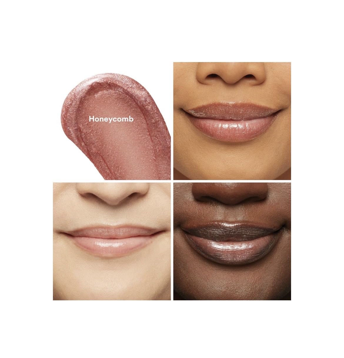 Ulta Beauty Shiny Sheer Lip Gloss ~ (cool beige w/opalescent shimmer) Honeycomb Beauty & Personal Care Ulta Beauty