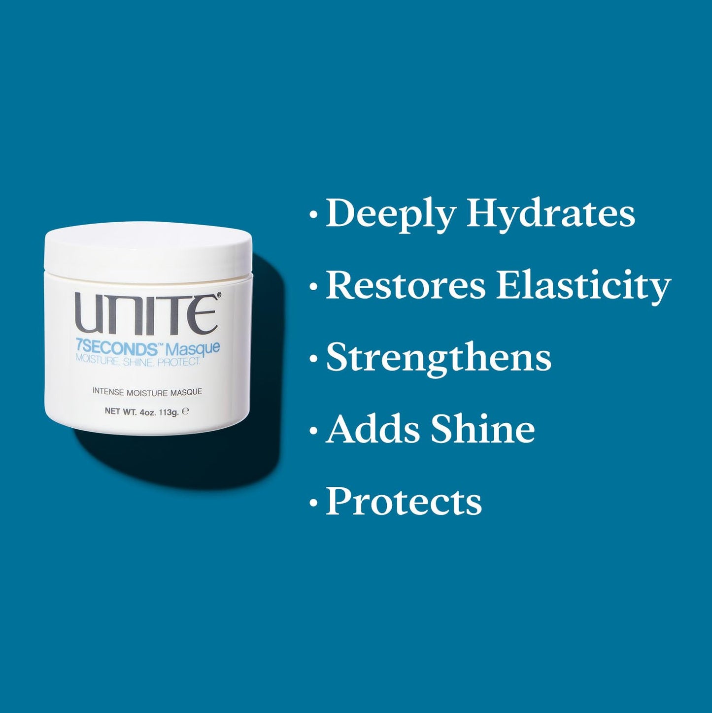UNITE Hair - 7SECONDS Masque - Deep Conditioning Treatment for All Hair Types - Restores Elasticity, Hydrates, Strengthens & Adds Shine Beauty & Personal Care UNITE
