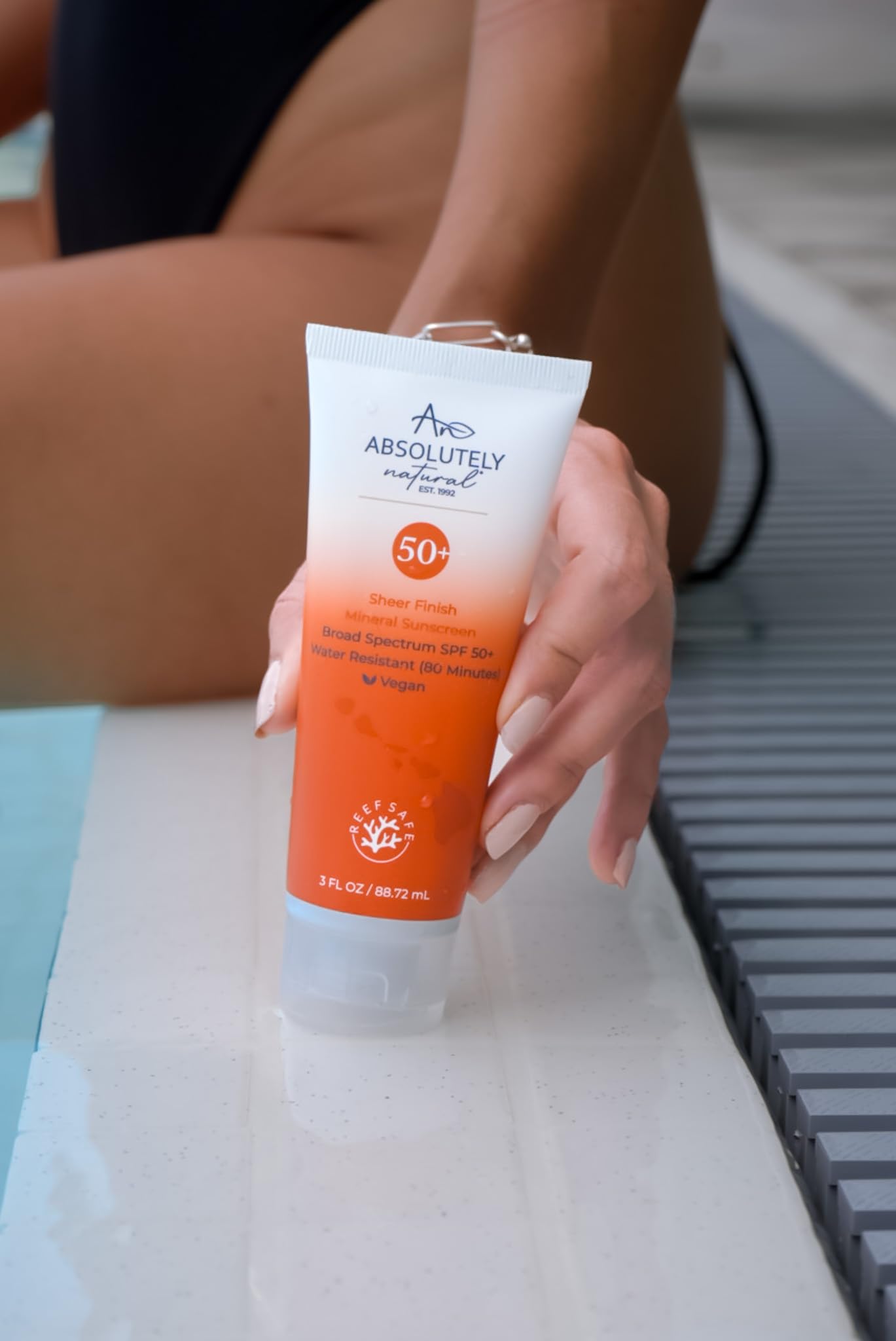 Absolutely Natural SPF 50+ Mineral Sunscreen Lotion - Anti-Aging Sunblock for Body & Face, Made with Rose Hips, Aloe, Zinc Oxide and Other Cruelty Beauty & Personal Care Absolutely Natural