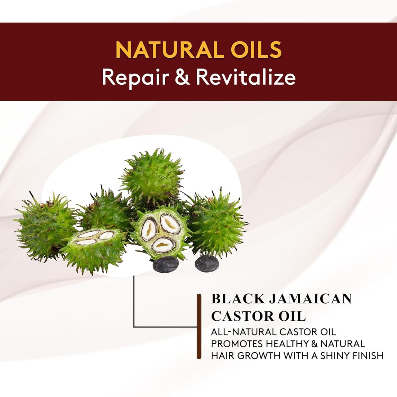 OKAY Black Jamaican Castor Oil Hair Styling Mousse 8 oz - Lightweight Curl Defining Foam for Volume, Frizz Control & Flexible Hold - Moisturizing Beauty & Personal Care OKAY