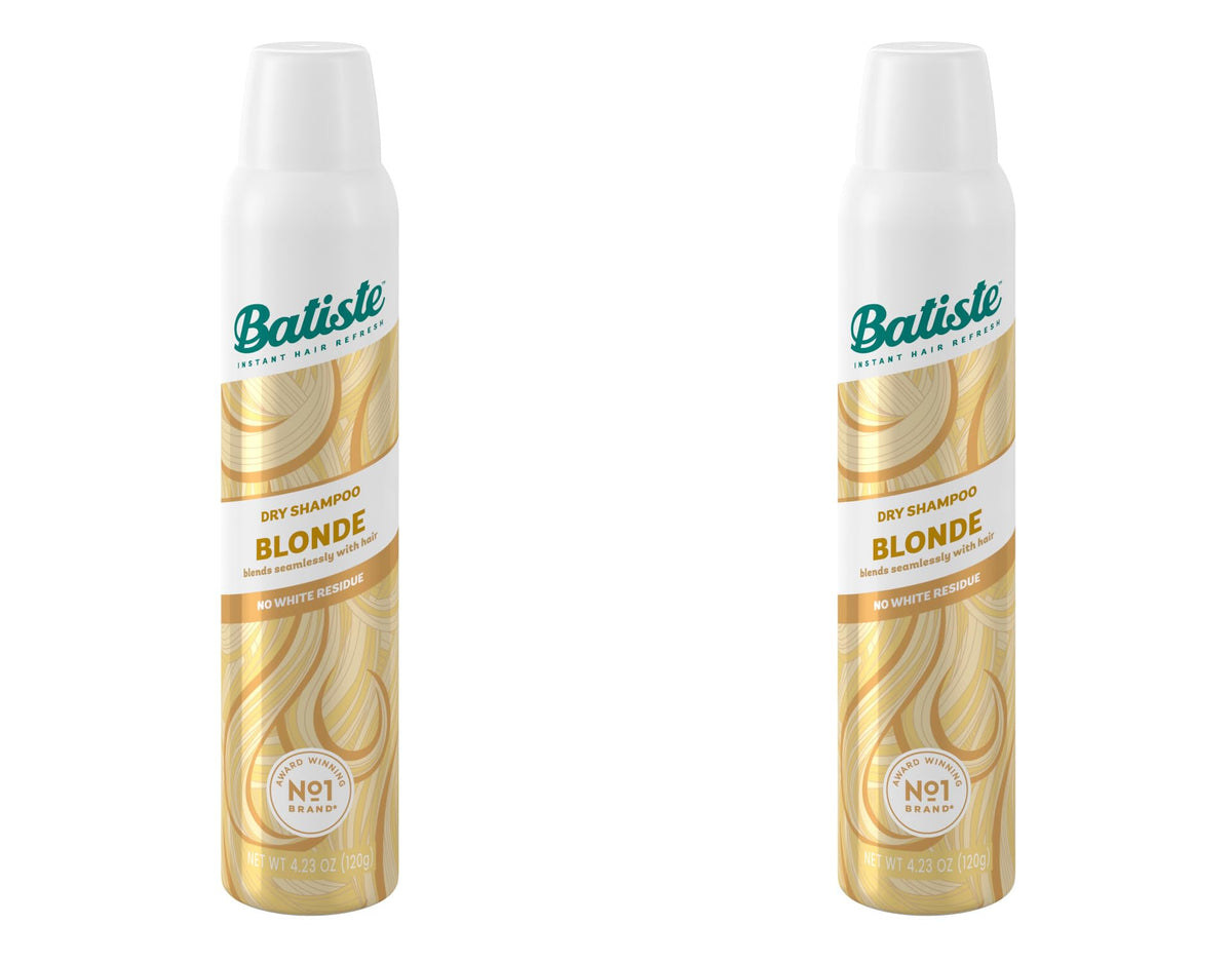 Batiste Dry Shampoo, Blonde, 3.81 Fl oz, Pack of 2
