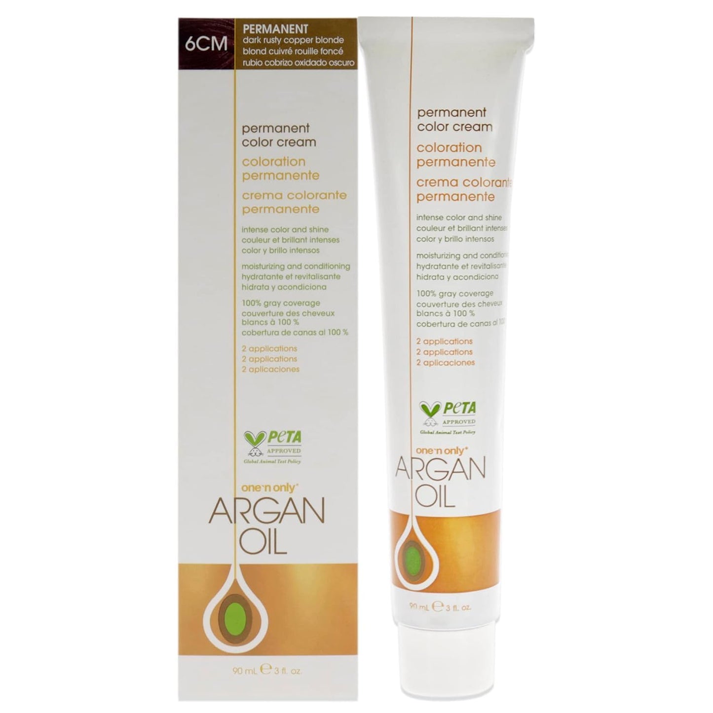 One N' Only Permanent Hair Color - Permanent Hair Dye Made with Argan Oil - Delivers Rich, Accurate Tones with Gray Coverage - Improves Moisture Beauty & Personal Care One 'N Only