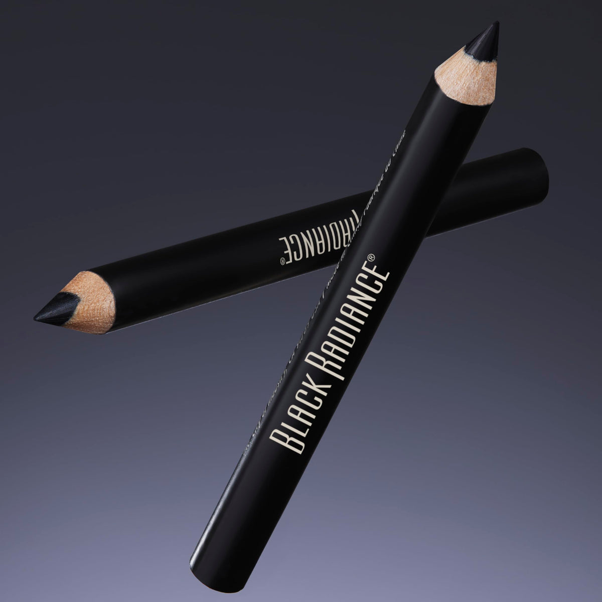 Black Radiance Twin Pack Eyeliner Pencil, Creamy Dual-Purpose Formula for Eyes & Brows, Intense Black Pigments, Long-Lasting Definition - Truly Black Beauty & Personal Care Black Radiance