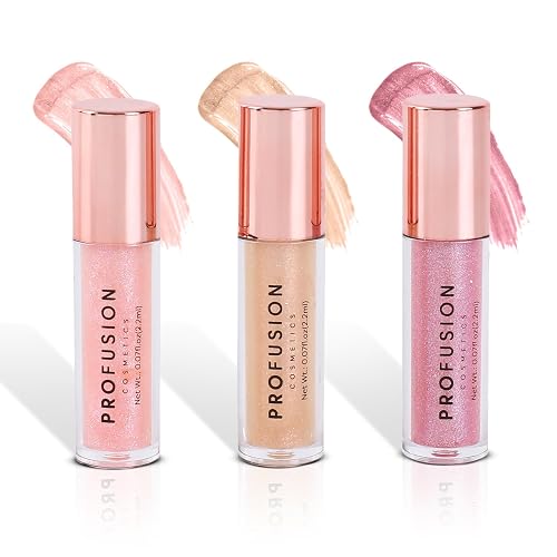 Profusion Cosmetics Written in the Stars Mini Lip Gloss Trio, Experience the Portable Brilliance and Dive Into Luxury With Premium Beauty Tool Beauty & Personal Care Profusion Cosmetics