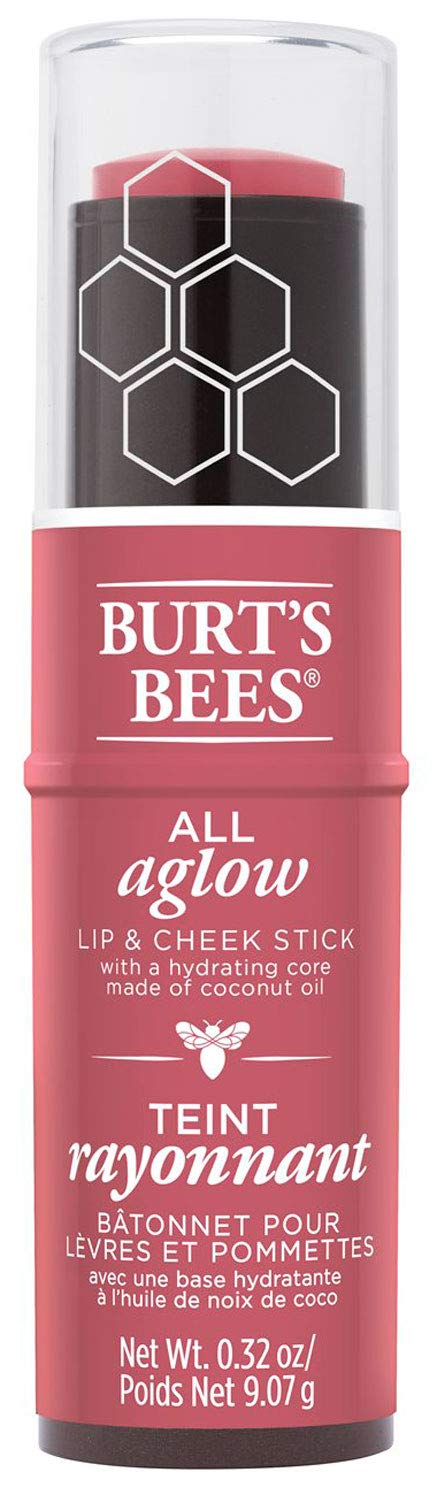 Burts Bees 100% Natural All Aglow Lip & Cheek Stick, Peony Pool - 1 Tube Beauty & Personal Care Burt's Bees