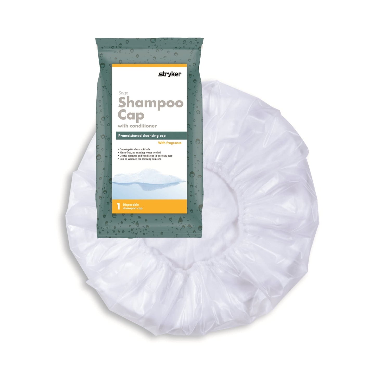 Comfort Bath Rinse-Free Shampoo Cap by Sage Products Beauty and Personal Care Sage