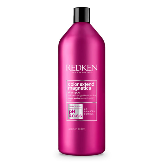 Redken Color Extend Magnetics Shampoo - For Color-Treated, 33.8 Fl Oz