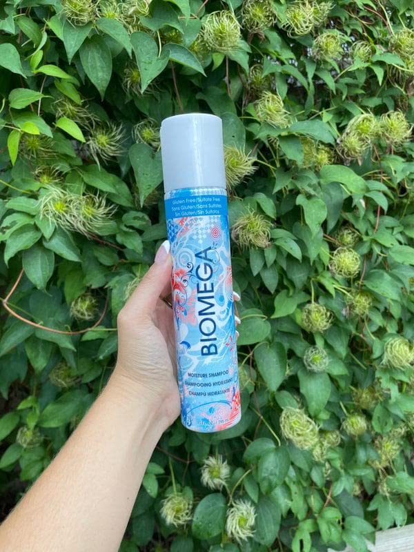 BIOMEGA Moisture Shampoo, Hydrating Formula Cleanses, and Infuses Hair with Omega-Rich Moisturizers and Keratin Amino Acids, 10 oz