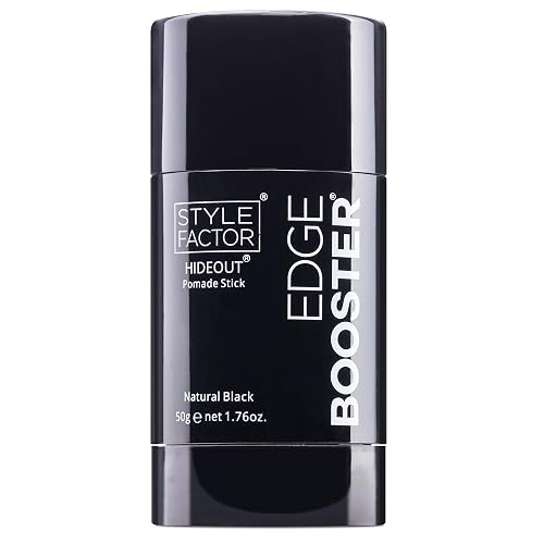 Style Factor EDGE BOOSTER Hideout Hair Pomade Stick | Strong Hold & Edge Concealer for Flyaways, Hair & Roots | Sleek Buns, Ponytails & Color Coverage Beauty & Personal Care Style Factor