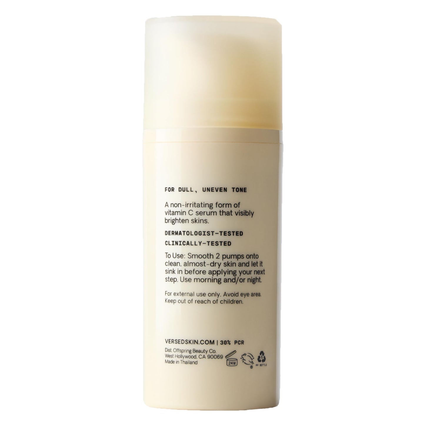 Versed Weekend Glow Vitamin C Serum for Face - Hydrating Face Serum with Niacinamide, Licorice Root & Vit C (1 fl oz) Beauty & Personal Care Versed