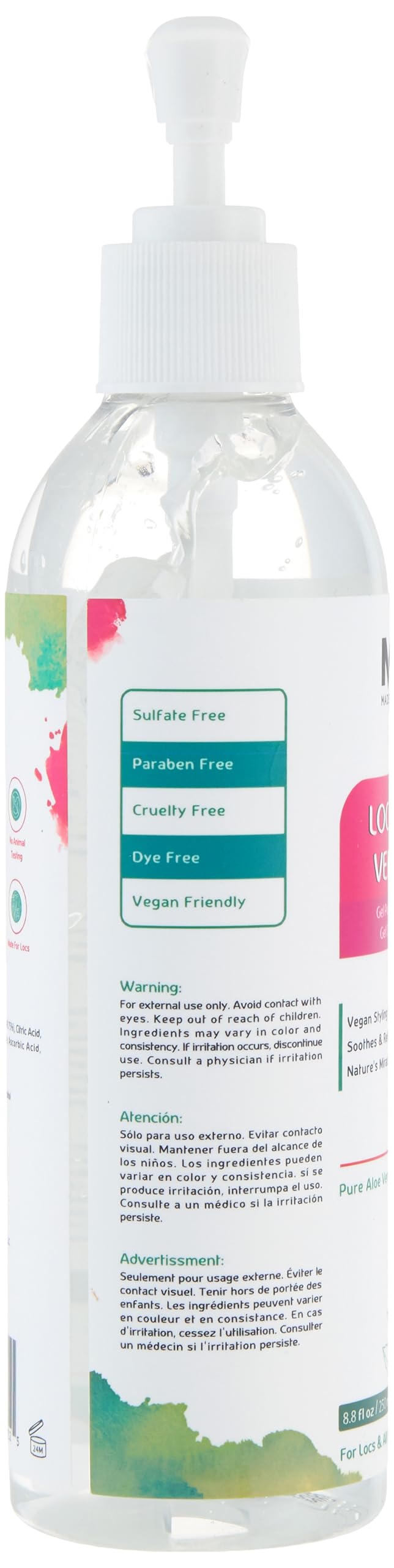Locs Vegan Aloe Vera Soothing & Styling Gel | 8 oz Beauty & Personal Care MFL MADE FOR LOCS
