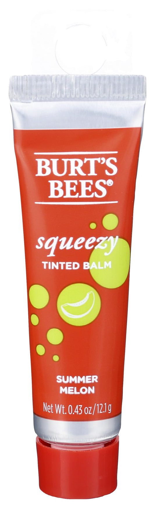 Burts Bees, Lip Balm Tinted Squeezy Summer Melon, 0.43 Ounce Beauty & Personal Care Burt's Bees