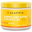 Alaffia Whipped Shea Butter and Coconut Oil, for Smooth, Soft Skin, Unscented 4 Oz Beauty & Personal Care Alaffia