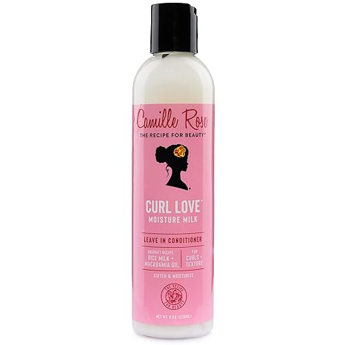 Camille Rose Leave-In Conditioner, Curl Love Moisture Milk - Curly Hair Moisture, Detangler, Frizz Control, 8 Fl Oz Beauty & Personal Care Camille Rose