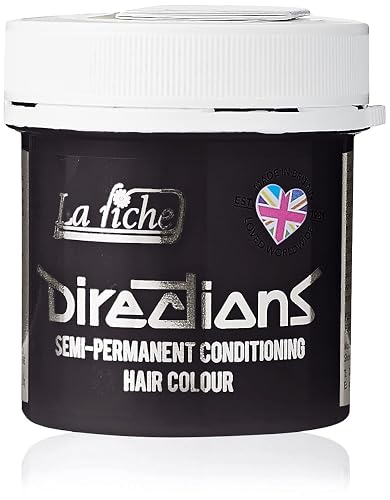 DIRECTIONS Ebony Semi-Permanent Hair Colour - 88ml Tub by La Riche Beauty & Personal Care Directions