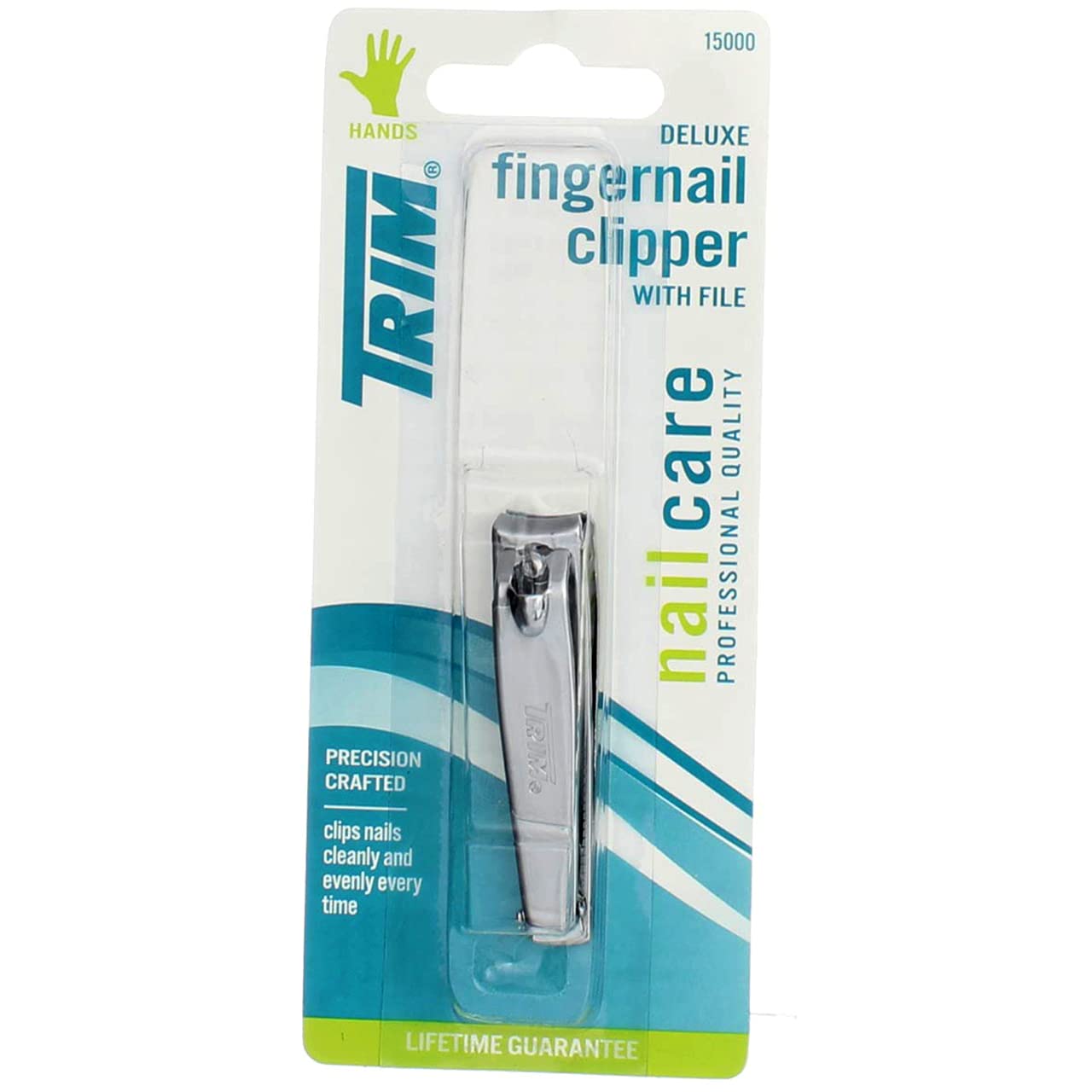 Set of 3 Trim Deluxe Fingernail Clippers with File bundled by Maven Gifts Beauty & Personal Care Trim