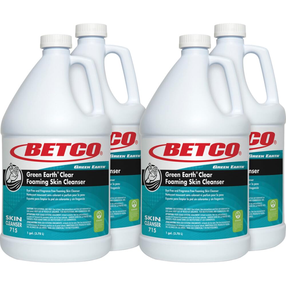 Foam - 1 gal - Applicable on Hand - Fragrance-free, Dye-free, Non-irritating - 4 / Carton-7150400-Facility & Breakroom4 Beauty & Personal Care Green Earth