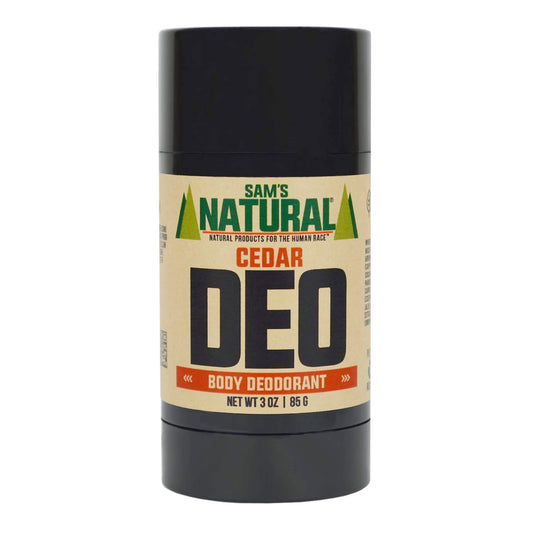 Sam’s Natural Deodorant - Cedar - Aluminum Free DEO - No phthalates, parabens, sulfates, or dyes - Made in New Hampshire - For Men, Women, Unisex Beauty and Personal Care Sam's Natural