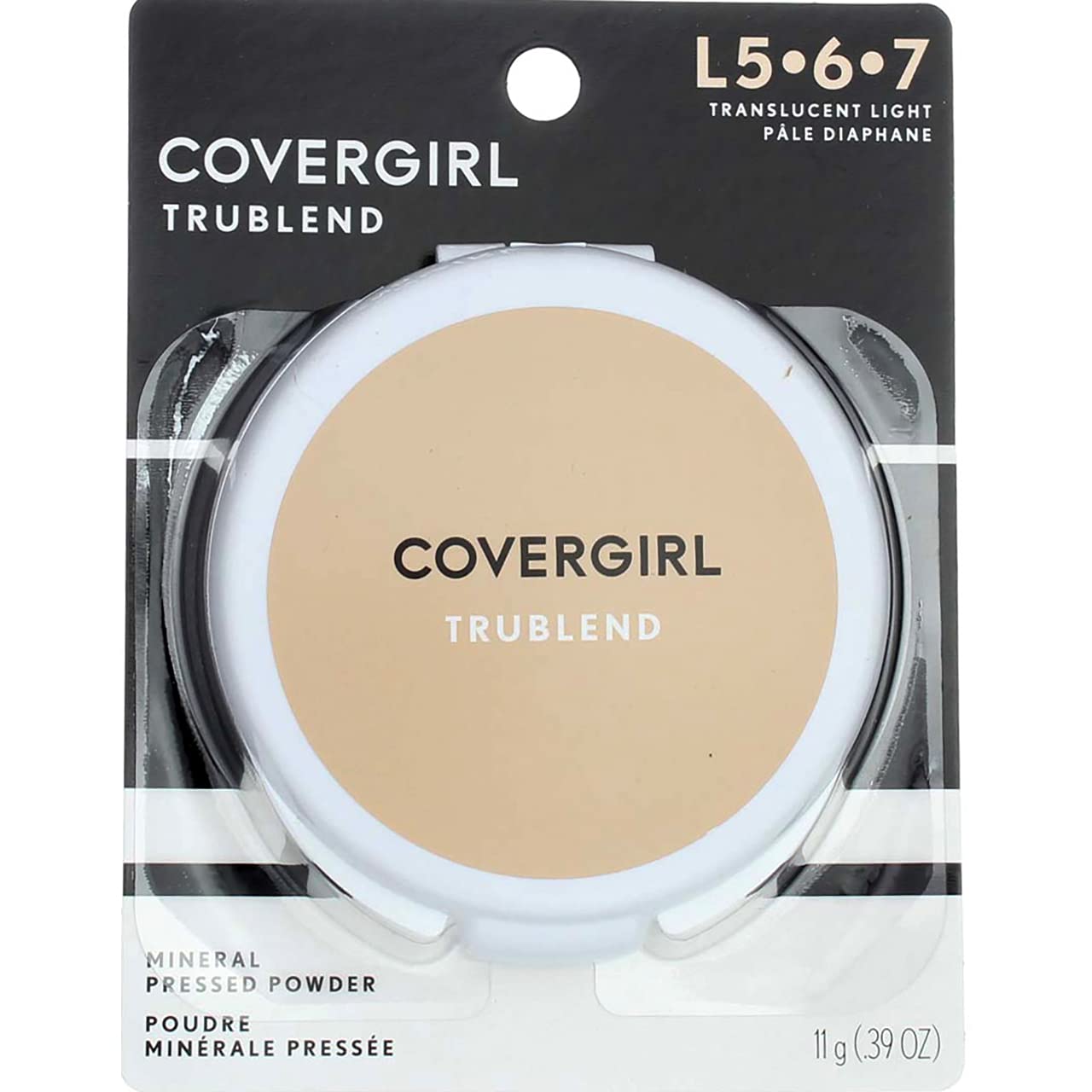 COVERGIRL truBlend Pressed Blendable Powder, Translucent Light, 0.39 Ounce (packaging may vary) Beauty & Personal Care COVERGIRL