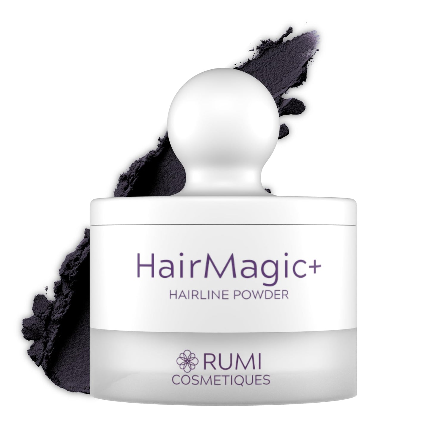 Rumi Cosmetiques HairMagic+ Root Touch Up Powder for Mature Women - Instant Gray Hair Coverage & Hairline Filler - Water-Resistant, Natural Finish Beauty & Personal Care Rumi Cosmetiques