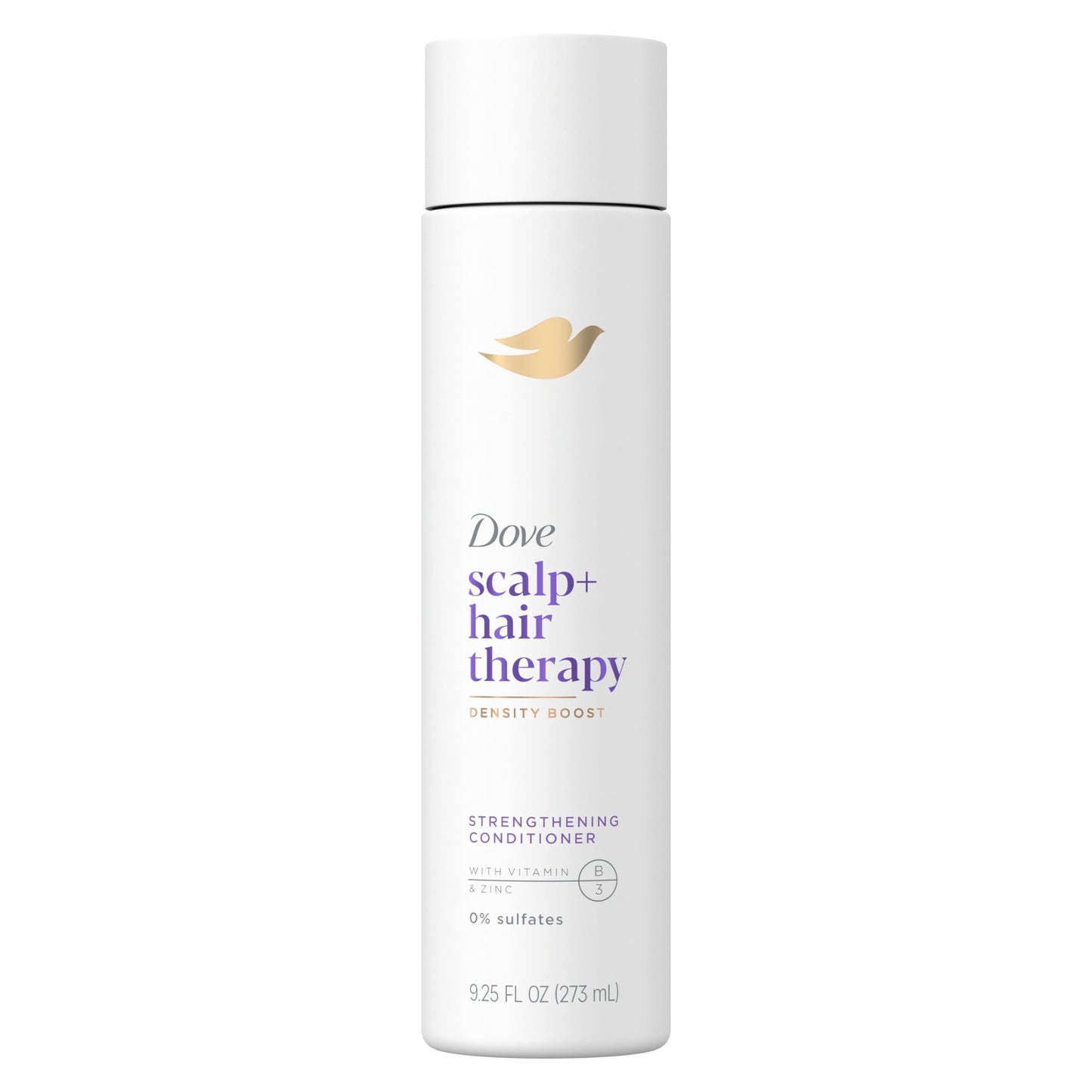 Dove Density Boost Strengthening Conditioner Scalp + Hair Therapy for protecting against premature breakage, with Vitamin B3, Zinc and 0% sulfates Beauty & Personal Care Dove