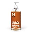 Dr. Natural Castile Liquid Soap - Multi-Use Body Wash, Shampoo and Face Wash - Hydrating Body Soap for Skin, Hair, Pets and Home - Almond - 32 oz. Beauty & Personal Care Dr. Natural