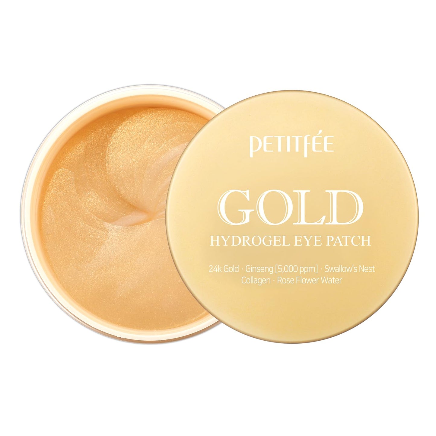 Petitfee Gold Hydrogel Eye Patch 60ea (30pairs) - 24k Gold Eye Mask for Moisturizing, Glowy Skin, Hydrating, Skin Elasticity, Youthful Complexion Beauty & Personal Care South of France
