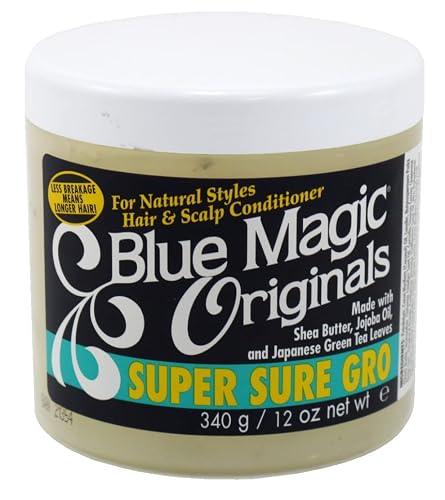 Blue Magic Originals Super Sure Gro, 12 oz (Pack of 3) Beauty & Personal Care Blue Magic