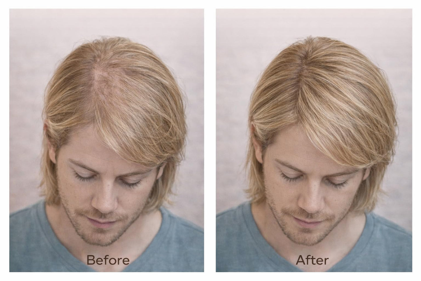 Dark Blonde Hair Building Fiber - Natural Density for Thinning Hair - Fuller Looking Coverage Beauty & Personal Care DICESARE
