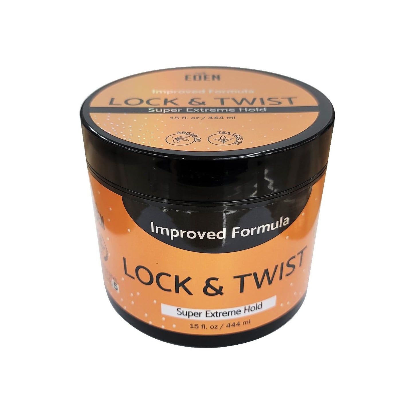 EDEN Lock and Twist Super Extreme Hold Pomade for Faux Locs, Dreadlocks, Microlocks, and Interlocks (15 fl. oz. (444 ml)) Beauty & Personal Care EDEN