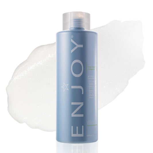 Enjoy Volumizing Conditioner, Sulfate-Free, Color-Safe, Boosts Volume & Shine, for All Hair Types, 33 Fl Oz Beauty & Personal Care Enjoy