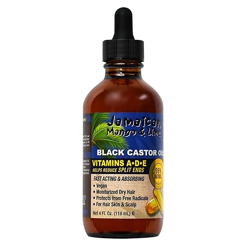 Jamaican Mango & Lime Black Castor Oil - Hair & Scalp Oil for Locs, Braids, Twists & Natural Hair - Strengthens, Moisturizes & Promotes Hair Growth Beauty & Personal Care Jamaican Mango & Lime