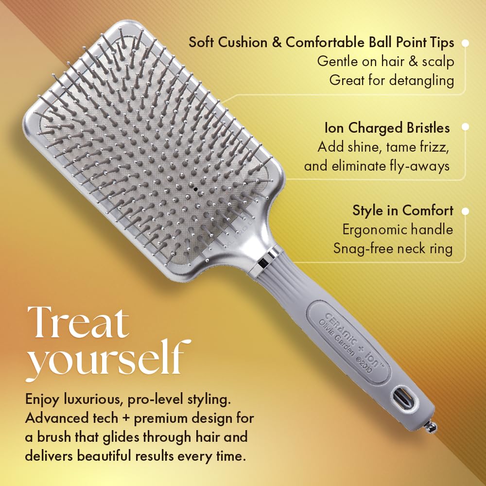 Olivia Garden Ceramic + Ion Xl Pro Hair Brush CIXL-PROL (Large) Beauty & Personal Care Olivia Garden