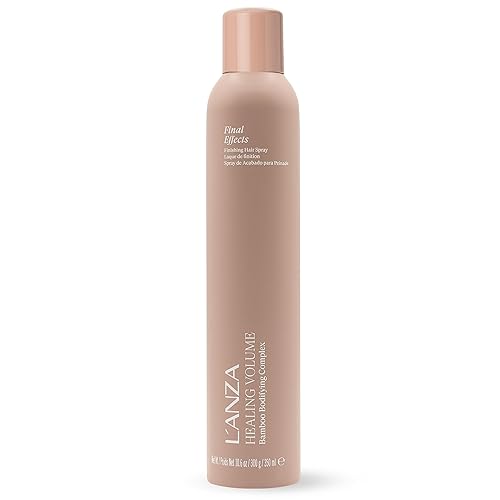 L'ANZA Healing Volume Final Effects Hair Spray with Strong Hold Effect, Boosts Shine, Volume, and Thickness for Fine and Flat Hair, Rich With Bamboo Beauty & Personal Care L’ANZA
