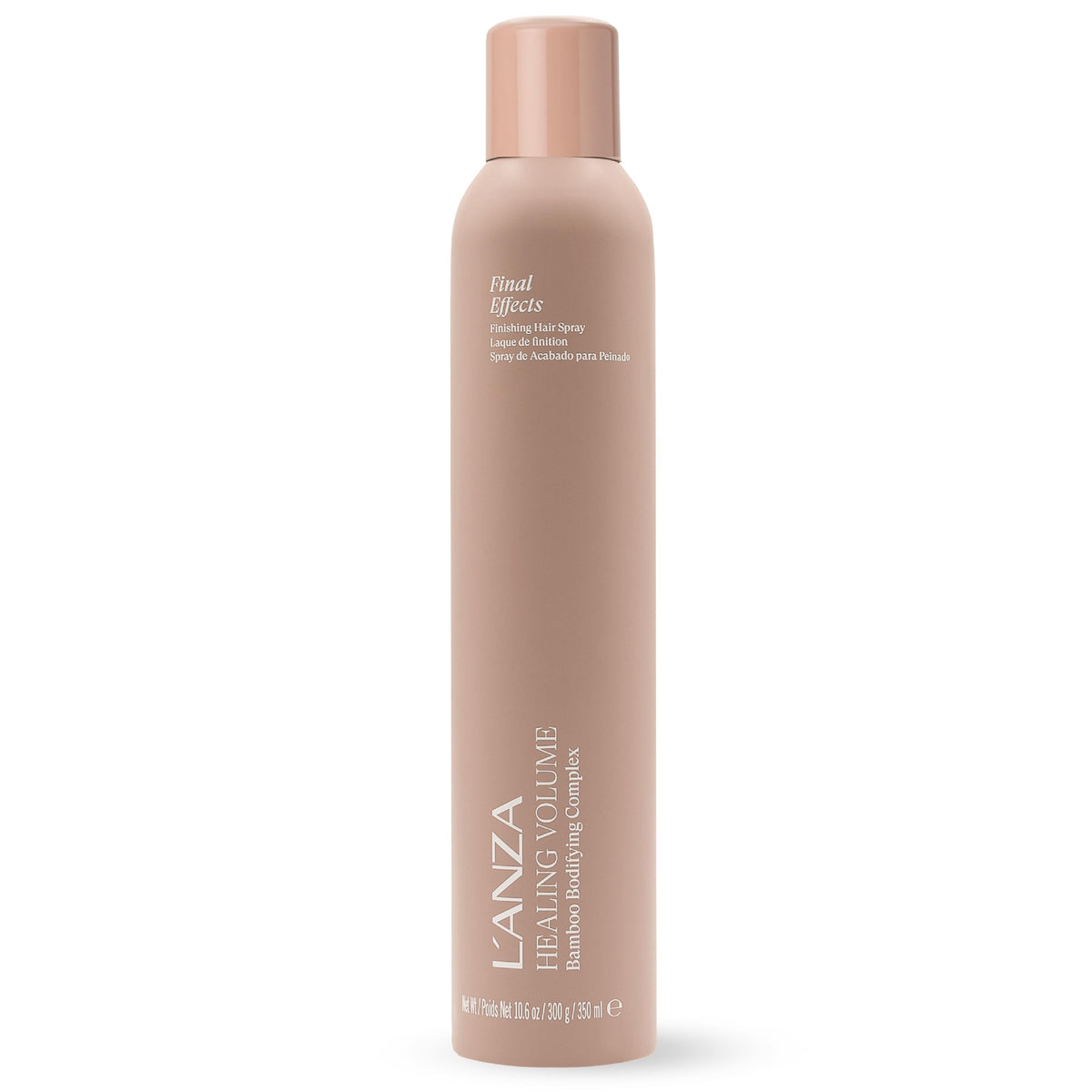 L'ANZA Healing Volume Final Effects Hair Spray with Strong Hold Effect, Boosts Shine, Volume, and Thickness for Fine and Flat Hair, Rich With Bamboo Beauty & Personal Care L’ANZA