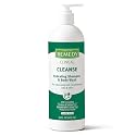 Medline Remedy Clinical Hydrating Shampoo & Body Wash (16 fl oz), Vanilla Scent, Cleanser, No-Rinse, Adults, Kids, Shower Or Bedside, Dimethicone Beauty & Personal Care Medline Remedy
