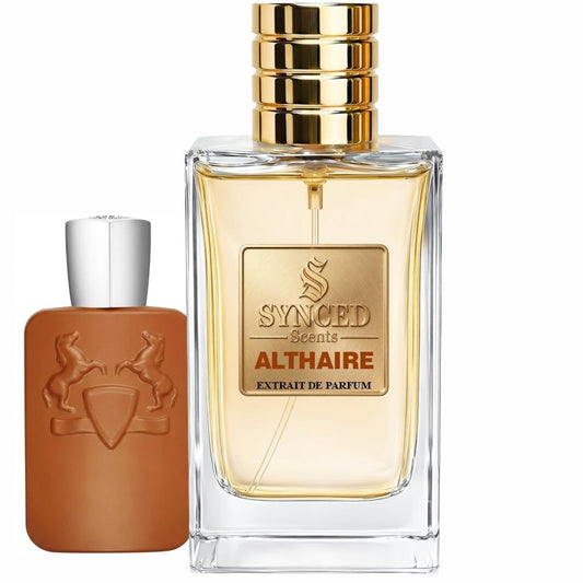 SYNCED Scents ALTHAIRE Inspired by Althair Perfume for Men - Long Lasting Warm Amber Vanilla Fragrance - Intense Sweet Spicy Masculine Cinnamon Beauty & Personal Care SYNCED Scents