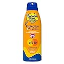 Banana Boat Protection + Vitamins Sunscreen Spray SPF 50 | Moisturizing Spray Sunscreen SPF 50 with Vitamin C & Vitamin B3 Niacinamide, 4.5oz Beauty & Personal Care Banana Boat