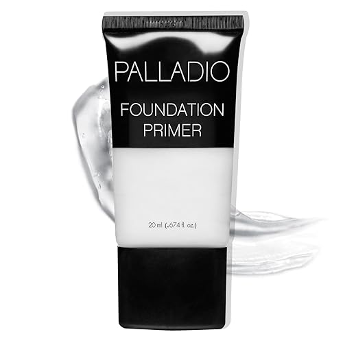 Palladio Foundation Primer, Lightweight and Velvety Primer with Aloe Vera and Chamomile, Wear Alone or As Foundation Base, Minimizes Fine Lines Beauty & Personal Care Palladio