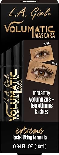 L.A. Girl Volumatic Mascara, Black Brown GMS652 Beauty & Personal Care L.A. Girl
