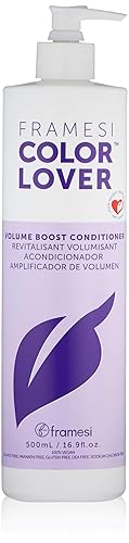 FRAMESI Color Lover Volume Boost Conditioner, 16.9 fl oz, Sulfate Free Volumizing Conditioner with Quinoa and Coconut Oil, Color Treated Hair Beauty & Personal Care FRAMESI