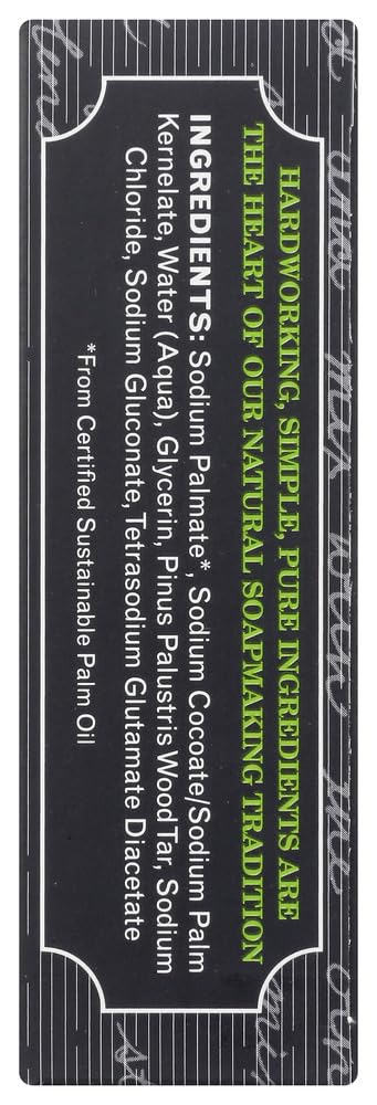Grandpas Wonder Pine Tar Soap Lathers White 3.25 oz by Grandpa's Beauty & Personal Care MarvelsAura