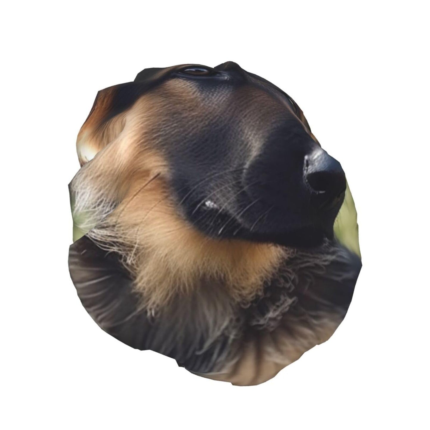 German Shepherd Puppy Shower Cap for Women Men Large Reusable Shower Bonnet Double-Layer Waterproof Bath Caps Elastic Band Hair Hat for All Beauty and Personal Care BWLHJKE