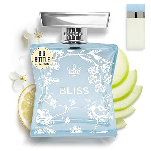 Eternal Fragrance - Eternal Bliss - Inspired by Designer Citrus Green Apple Perfume - 3.4 oz (100ml) - EDP - Vegan - Clean Ingredients - Perfume Spray Beauty & Personal Care Eternal Fragrance